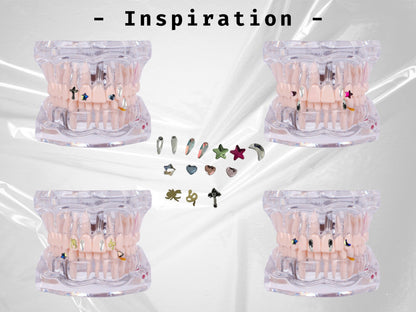 14 Gem Complete Tooth Gem Set | DIY Kit