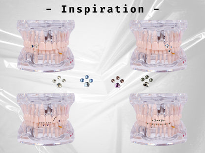 Cat Paw Swarovski Tooth Gem Set | DIY Kit