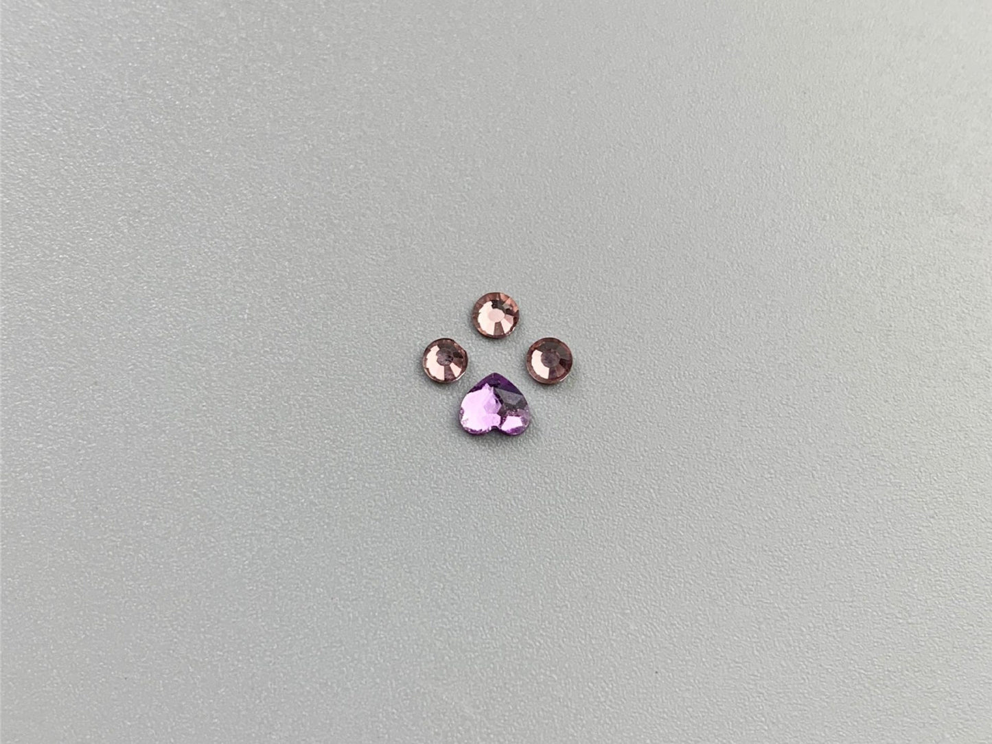 Cat Paw Swarovski Tooth Gem Set | DIY Kit