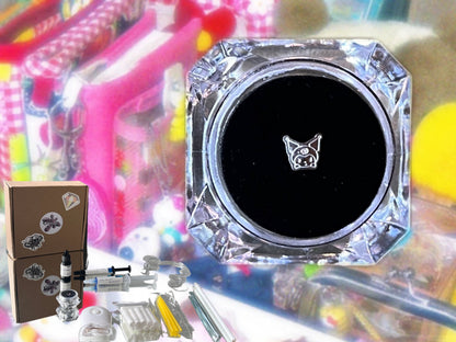 Kuromi Tooth Gem | Sanrio Titanium Charm