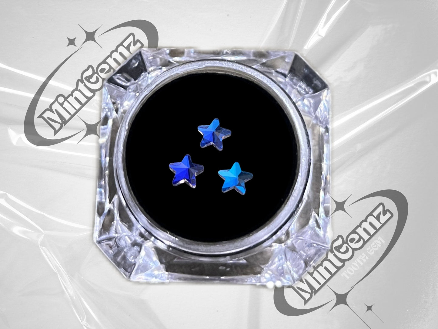 Blue Swarovski Star Tooth Gem Kit | DIY Set
