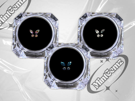 Butterfly Swarovski Tooth Gem Set | DIY Kit