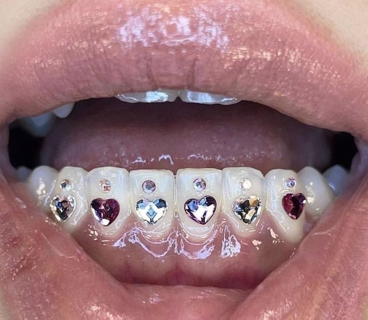 Heart Collection Swarovski Tooth Gem Kit | DIY Set