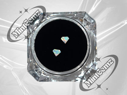Opal White Diamond Tooth Gem