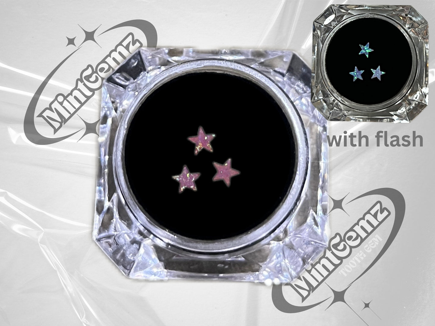 Opal Pink Star Tooth Gem