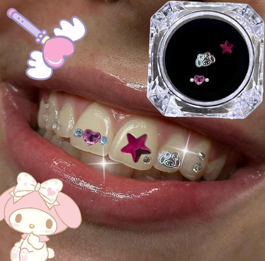 My Melody Tooth Gem | Sanrio Titanium Charm
