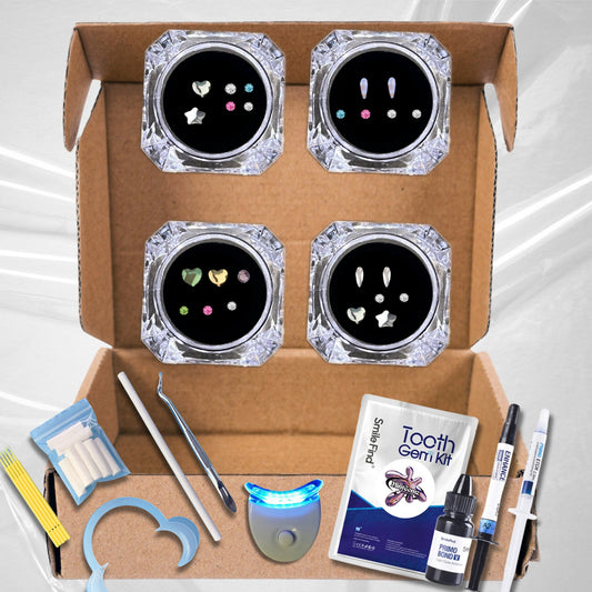 Colourful Swarovski Tooth Gem Kit | DIY Set