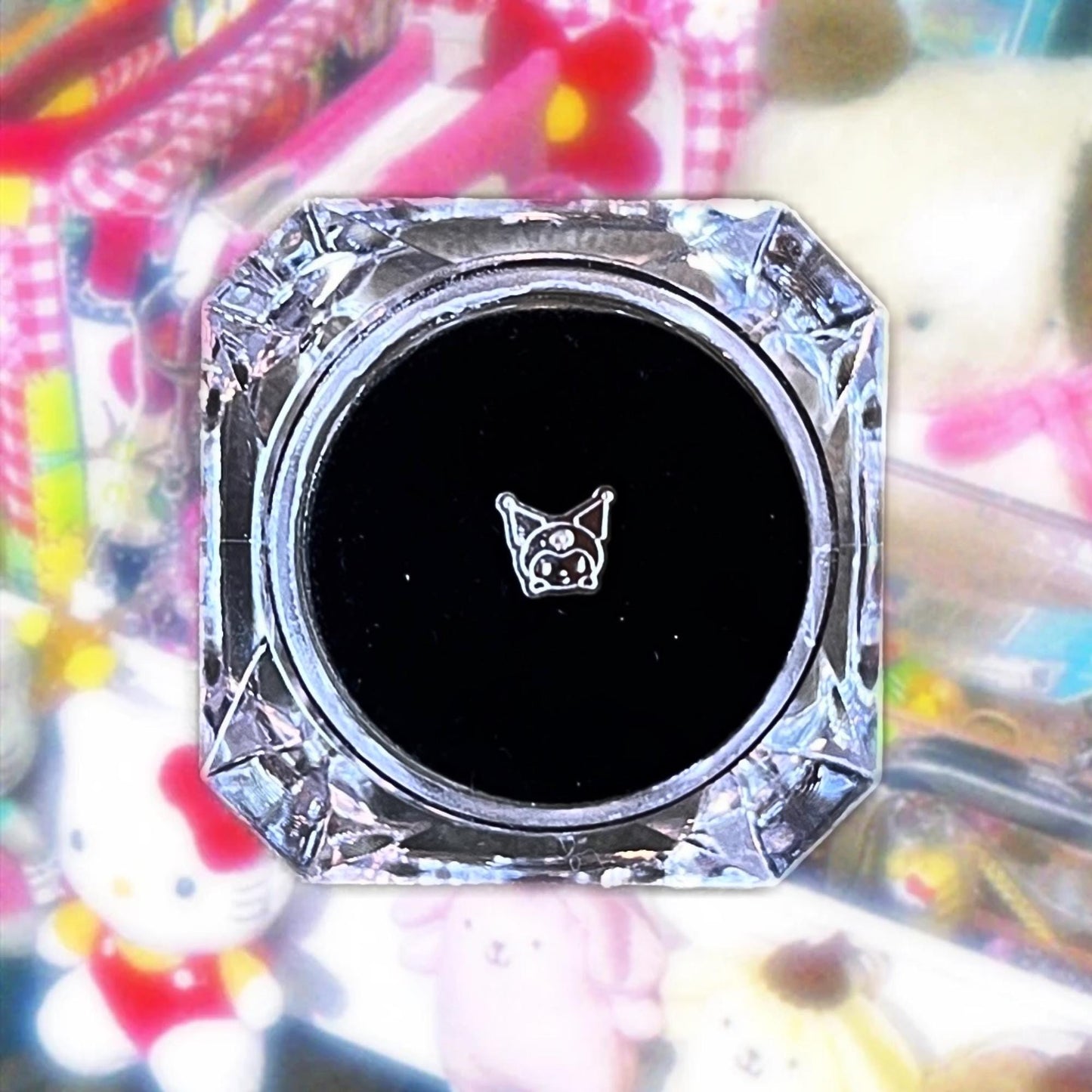 Kuromi Tooth Gem | Sanrio Titanium Charm