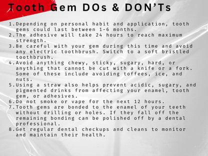 Custom Tooth Gem Kit | Build Your Own Design
