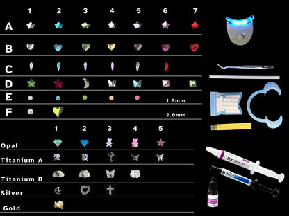 Custom Tooth Gem Kit | Build Your Own Design