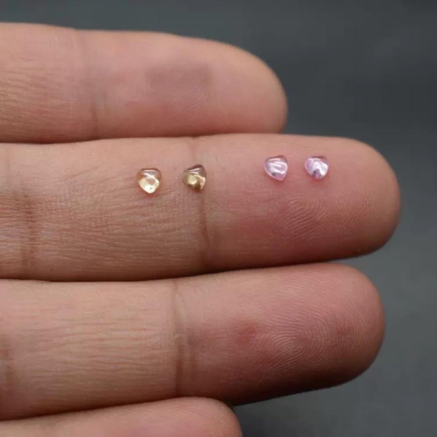 Heart Zirconia Diamond Tooth Gem | Translucent Flatback