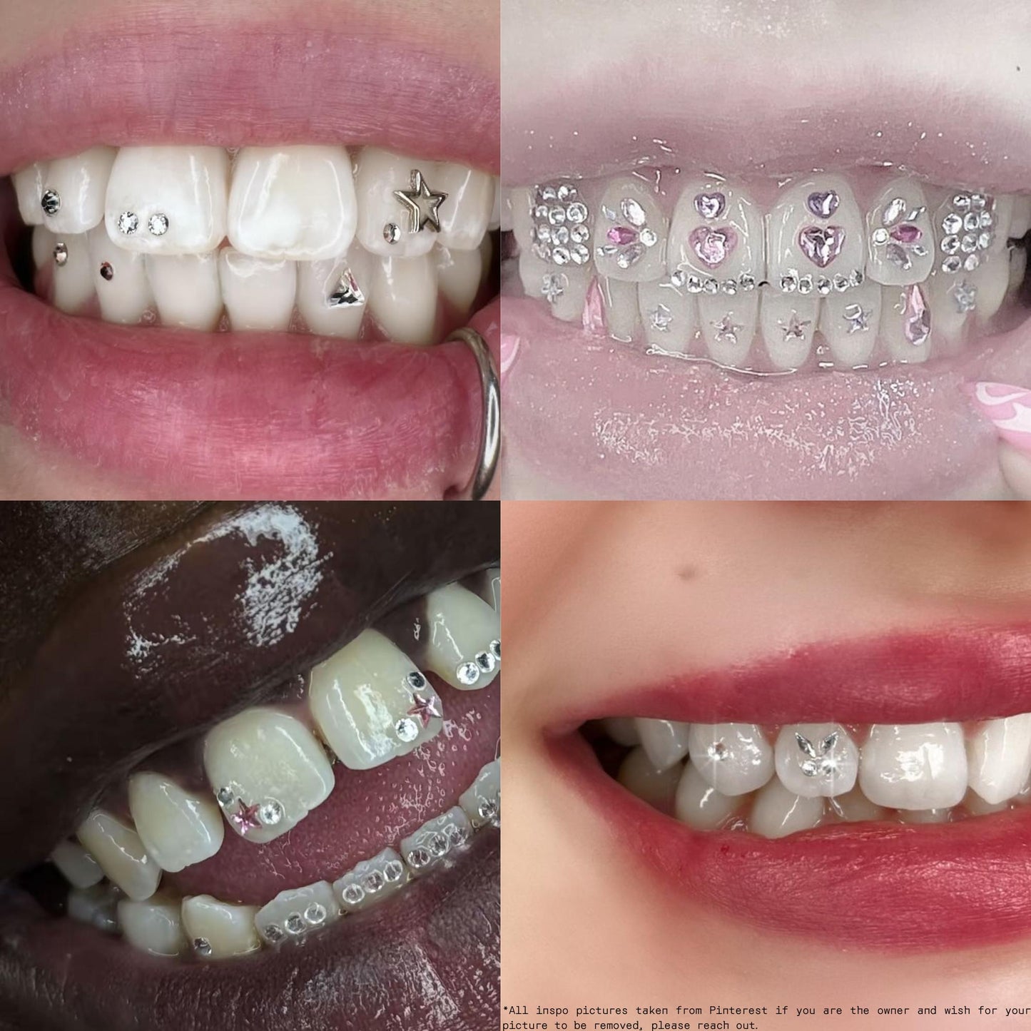 Mixed Zirconia Tooth Gems | DIY Kit