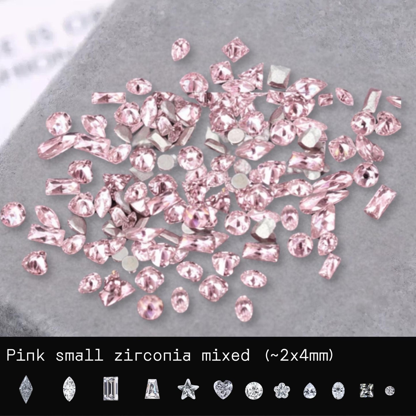 Mixed Zirconia Tooth Gems | DIY Kit